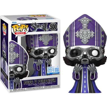 PRE-ORDER - GHOST - PAPA V PERPETUA POP! VINYL - EXCLUSIVE EDITION - Rogue Online Pty Ltd