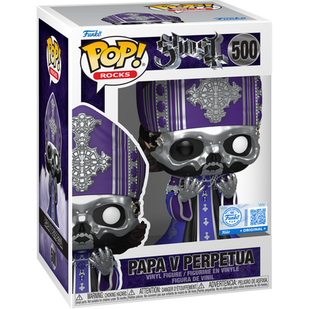 PRE-ORDER - GHOST - PAPA V PERPETUA POP! VINYL - EXCLUSIVE EDITION - Rogue Online Pty Ltd