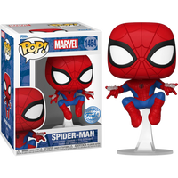 PRÉCOMMANDE - MARVEL - Figurine Pop! en vinyle exclusive Spider-Man avec Webshooters