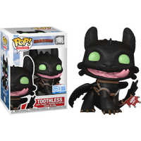 PRE-ORDER - HOW TO TRAIN YOUR DRAGON - Toothless with Tongue Exclusive Pop! Vinyl Figure