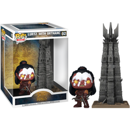THE LORD OF THE RINGS - LURTZ WITH ORTHANC POP! VINYL - TOWN EDITION