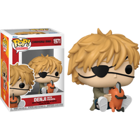 PRE-ORDER - CHAINSAW MAN - Denji with Pochita Pop! Vinyl Figure