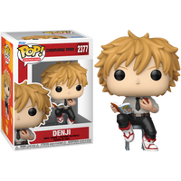 PRE-ORDER - CHAINSAW MAN - DENJI READING POP! VINYL - EXCLUSIVE EDITION