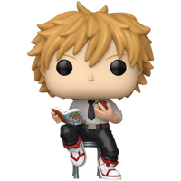 PRE-ORDER - CHAINSAW MAN - DENJI READING POP! VINYL - EXCLUSIVE EDITION