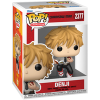 PRE-ORDER - CHAINSAW MAN - DENJI READING POP! VINYL - EXCLUSIVE EDITION