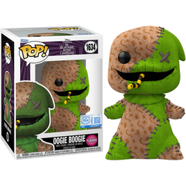 PRE-ORDER - The Nightmare Before Christmas - Oogie Boogie (Patchwork) Flocked Pop! Vinyl Figure - EXCLUSIVE EDITION