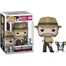 PRE-ORDER - JOJO's BIZARRE ADVENTURE - JOSEPH JOESTAR WITH IGGY POP! VINYL FIGURE