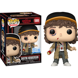 PRE-ORDER - STRANGER THINGS - DUSTIN (BEAT UP) (SEASON 5) POP! VINYL - EXCLUSIVE EDITION