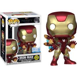MARVEL: AVENGERS - IRON MAN WITH BEAMS (GLOW) POP! VINYL - EXCLUSIVE EDITION