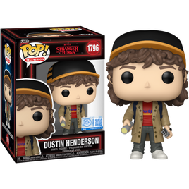 PRE-ORDER - STRANGER THINGS - DUSTIN HENDERSON WITH FLASHLIGHT (SEASON 5) POP! VINYL EXCLUSIVE