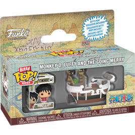 PRE-ORDER - ONE PIECE - MONKEY D. LUFFY & GOING MERRY BITTY POP! VINYL RIDE EXCLUSIVE