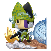 PRE-ORDER - DRAGON BALL Z - PERFECT CELL VS GOHAN & GOKU FATHER-SON KAMEHAMEHA (BUILD A SCENE) POP! VINYL - EXCLUSIVE EDITION