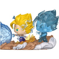 PRE-ORDER - DRAGON BALL Z - PERFECT CELL VS GOHAN & GOKU FATHER-SON KAMEHAMEHA (BUILD A SCENE) POP! VINYL - EXCLUSIVE EDITION