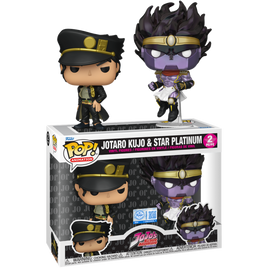 PRE-ORDER - JOJO'S BIZARRE ADVENTURE - JOTARO KUJO & STAR PLATINUM POP! VINYL FIGURE 2-PACK - EXCLUSIVE PREMIUM EDITION