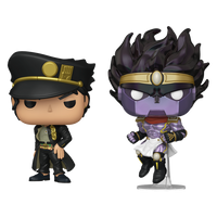 PRE-ORDER - JOJO'S BIZARRE ADVENTURE - JOTARO KUJO & STAR PLATINUM POP! VINYL FIGURE 2-PACK - EXCLUSIVE PREMIUM EDITION