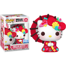 PRE-ORDER - HELLO KITTY & FRIENDS - HELLO KITTY (KIMONO) #135 POP! VINYL FIGURE - EXCLUSIVE EDITION