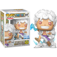 ONE PIECE : Figurine Pop! en vinyle exclusive de Luffy Gear Five (Rire)