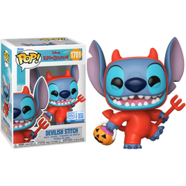 PRE-ORDER - LILO & STITCH - DEVILISH STITCH POP! VINYL EXCLUSIVE - 1 IN 6 CHASE CHANCE