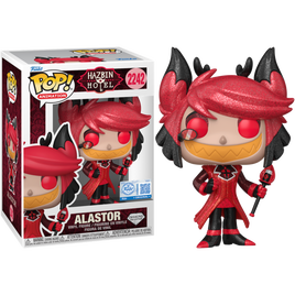 PRE-ORDER - HAZBIN HOTEL - ALASTOR (DIAMOND GLITTER) Pop! Vinyl Figure - EXCLUSIVE EDITION