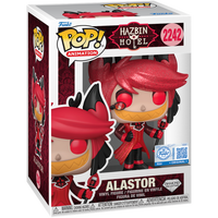 PRE-ORDER - HAZBIN HOTEL - ALASTOR (DIAMOND GLITTER) Pop! Vinyl Figure - EXCLUSIVE EDITION