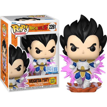 PRE-ORDER - DRAGON BALL Z - VEGETA (GALICK GUN) (GLOW) #2261 POP! VINYL - EXCLUSIVE EDITION - Rogue Online Pty Ltd