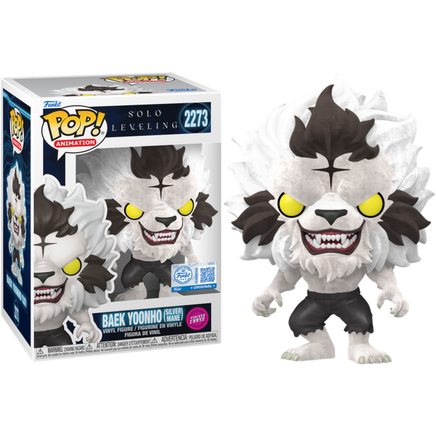 SOLO LEVELING - BAEK YOONHO (SILVER MANE) POP! VINYL FIGURE - EXCLUSIVE EDITION - CHASE BUNDLE - Rogue Online Pty Ltd