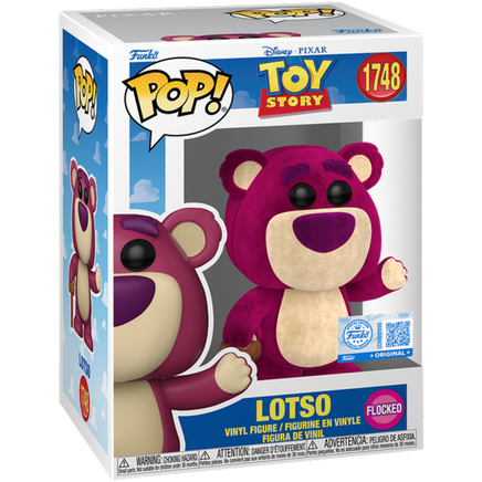 PRE-ORDER - DISNEY - TOY STORY: LOTSO (FLOCKED) POP! VINYL - EXCLUSIVE EDITION - Rogue Online Pty Ltd