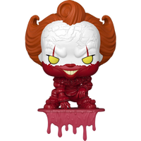 PRE-ORDER - IT - WELCOME TO DERRY - PENNYWISE (BLOODY) POP! VINYL FIGURE - EXCLUSIVE EDITION