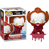 PRE-ORDER - IT - WELCOME TO DERRY - PENNYWISE (BLOODY) POP! VINYL FIGURE - EXCLUSIVE EDITION