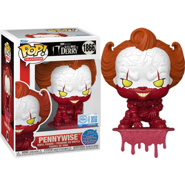 PRE-ORDER - IT - WELCOME TO DERRY - PENNYWISE (BLOODY) POP! VINYL FIGURE - EXCLUSIVE EDITION