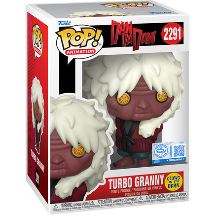 PRE-ORDER - DAN DA DAN - TURBO GRANNY (GLOW) POP! VINYL FIGURE - EXCLUSIVE EDITION - Rogue Online Pty Ltd