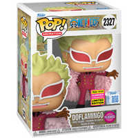 PRE-ORDER - 2026 SDCC EXCLUSIVE: ONE PIECE - DOLFLAMINGO (FLOCKED) POP! VINYL - SDCC LIMITED EDITION