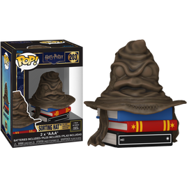 PRE-ORDER - HARRY POTTER - THE SORTING HAT (WITH SOUND) POP! VINYL - EXCLUSIVE EDITION