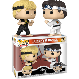 PRE-ORDER - The Karate Kid - Johnny & Daniel Pop! Vinyl Figure 2-Pack