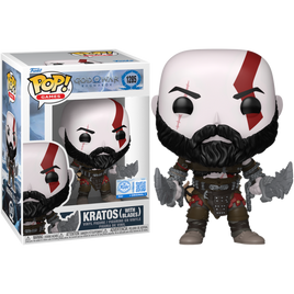 PRE-ORDER - GOD OF WAR - KRATOS (WITH BLADES) POP! VINYL - EXCLUSIVE EDITION