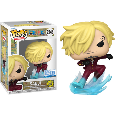 PRE-ORDER - ONE PIECE - SANJI (GLOW) POP! VINYL FIGURE - EXCLUSIVE EDITION - Rogue Online Pty Ltd