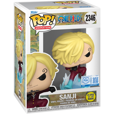 PRE-ORDER - ONE PIECE - SANJI (GLOW) POP! VINYL FIGURE - EXCLUSIVE EDITION - Rogue Online Pty Ltd