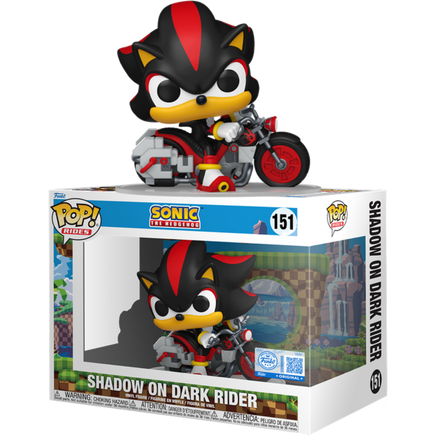 PRE-ORDER - SONIC THE HEDGEHOG - SHADOW ON DARK RIDER POP! VINYL - EXCLUSIVE EDITION - Rogue Online Pty Ltd