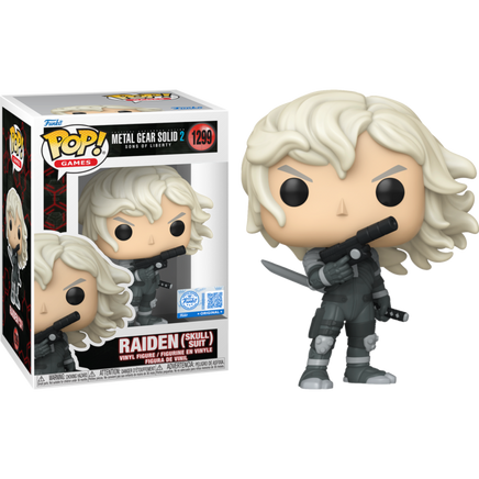 PRE-ORDER - METAL GEAR SOLID 2: SONS OF LIBERTY - RAIDEN (SKULL SUIT) POP! VINYL - EXCLUSIVE EDITION - Rogue Online Pty Ltd