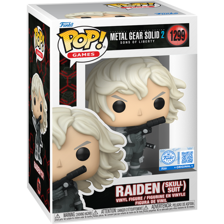 PRE-ORDER - METAL GEAR SOLID 2: SONS OF LIBERTY - RAIDEN (SKULL SUIT) POP! VINYL - EXCLUSIVE EDITION - Rogue Online Pty Ltd