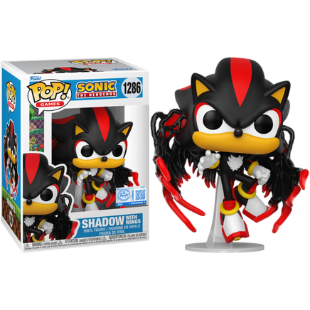 PRE-ORDER - SONIC THE HEDGEHOG - SHADOW WITH WINGS POP! VINYL - EXCLUSIVE EDITION - Rogue Online Pty Ltd