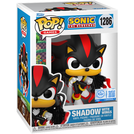 PRE-ORDER - SONIC THE HEDGEHOG - SHADOW WITH WINGS POP! VINYL - EXCLUSIVE EDITION - Rogue Online Pty Ltd