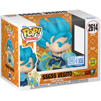 PRE-ORDER - DRAGON BALL Z - SSGSS VEGITO (GLOW) #2614 POP! VINYL FIGURE - EXCLUSIVE EDITION - Rogue Online Pty Ltd
