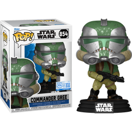 PRE-ORDER - STAR WARS: THE CLONE WARS - COMMANDER GREE POP! VINYL - OFFICIAL FUNKO EXCLUSIVE EDITION