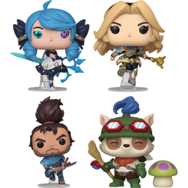 LEAGUE OF LEGENDS - SECURE VICTORY POP! VINYL - BUNDLE (SET OF 4)