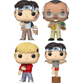 PRE-ORDER - The Karate Kid - Johnny, Mr Miyagi, Daniel & Daniel (Painting) Pop! Vinyl Figure Bundle (Set of 4)