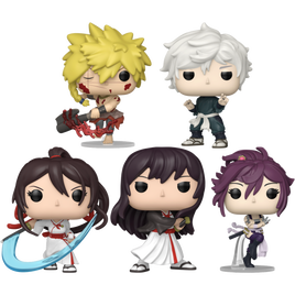 PRE-ORDER - HELL'S PARADISE - CHOBE, GABIMARU, SAGIRI, TOMA & YUZURIHA POP! VINYL FIGURE - BUNDLE (SET OF 5)