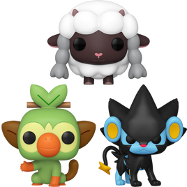 Figurine en vinyle Pokémon Pop! (lot de 3) Vague 2024