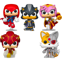 Justice League x Sonic the Hedgehog - The League of Sonic Pop! Vinyl Figure Bundle (Set of 5)