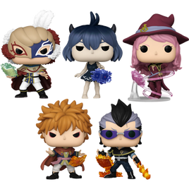 BLACK CLOVER Pop! Vinyl - BUNDLE (SET OF 5) - 1 IN 6 CHASE CHANCE